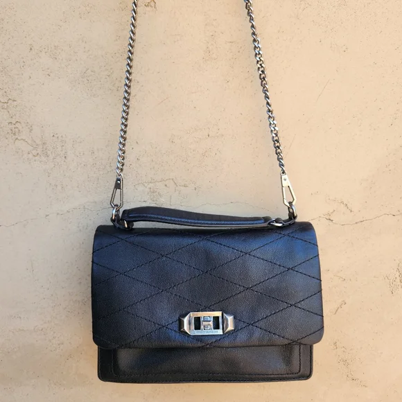 Rebecca Minkoff Je t'aime Black Crossbody - Picture 13 of 16